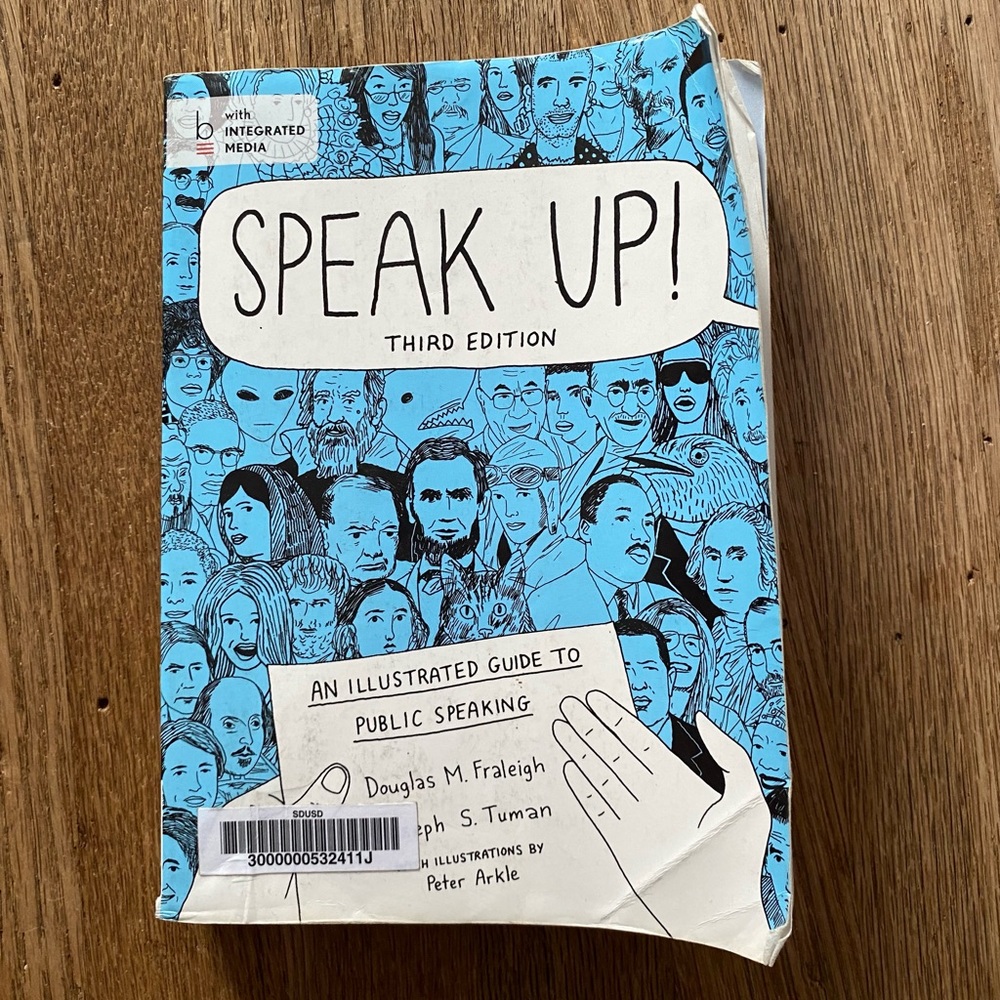 Speak Up Douglas M Fraleigh textbook